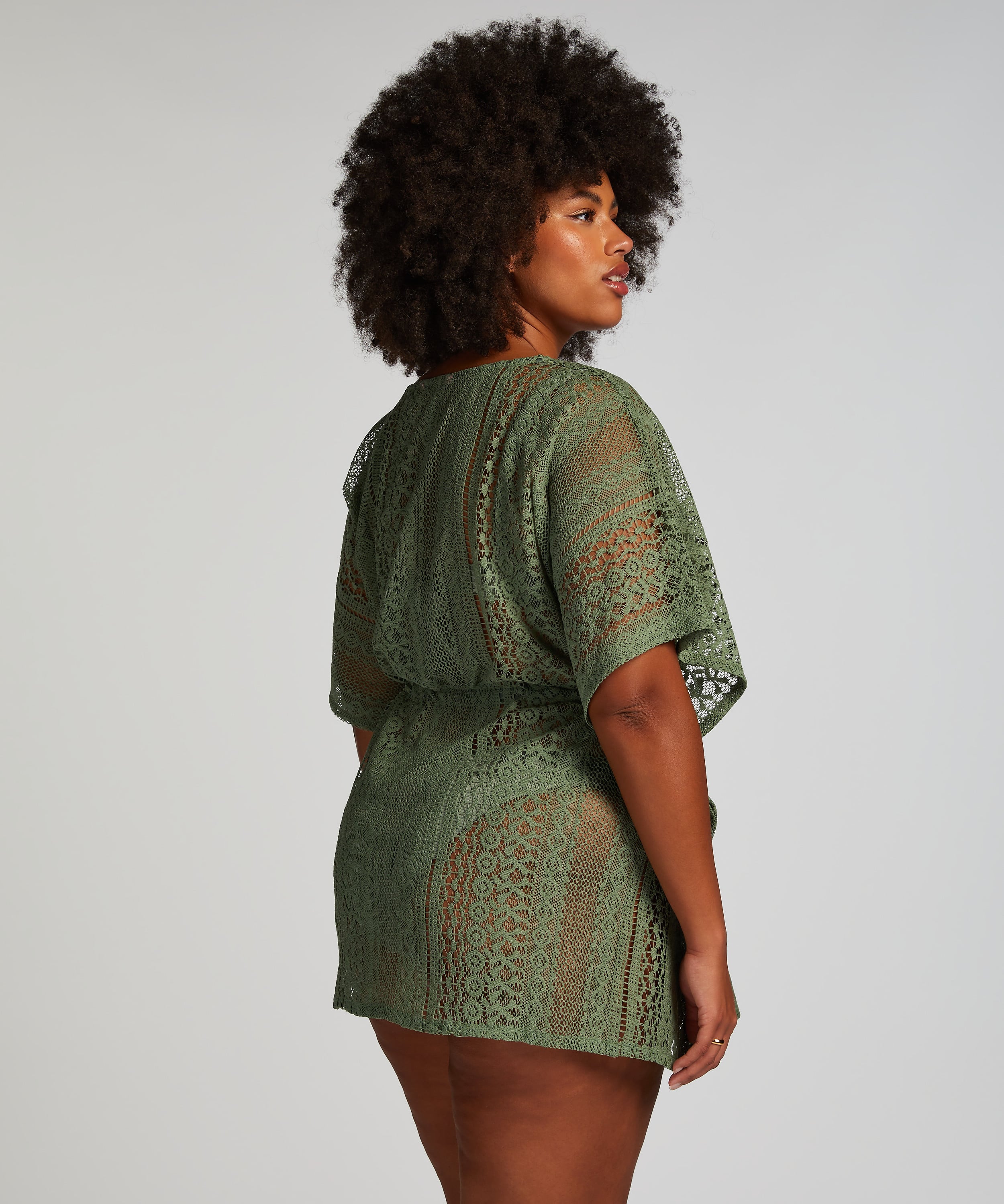 Beach Kaftan, Green, main