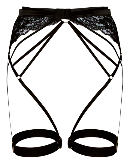Emmeline Suspenderbelt, Black