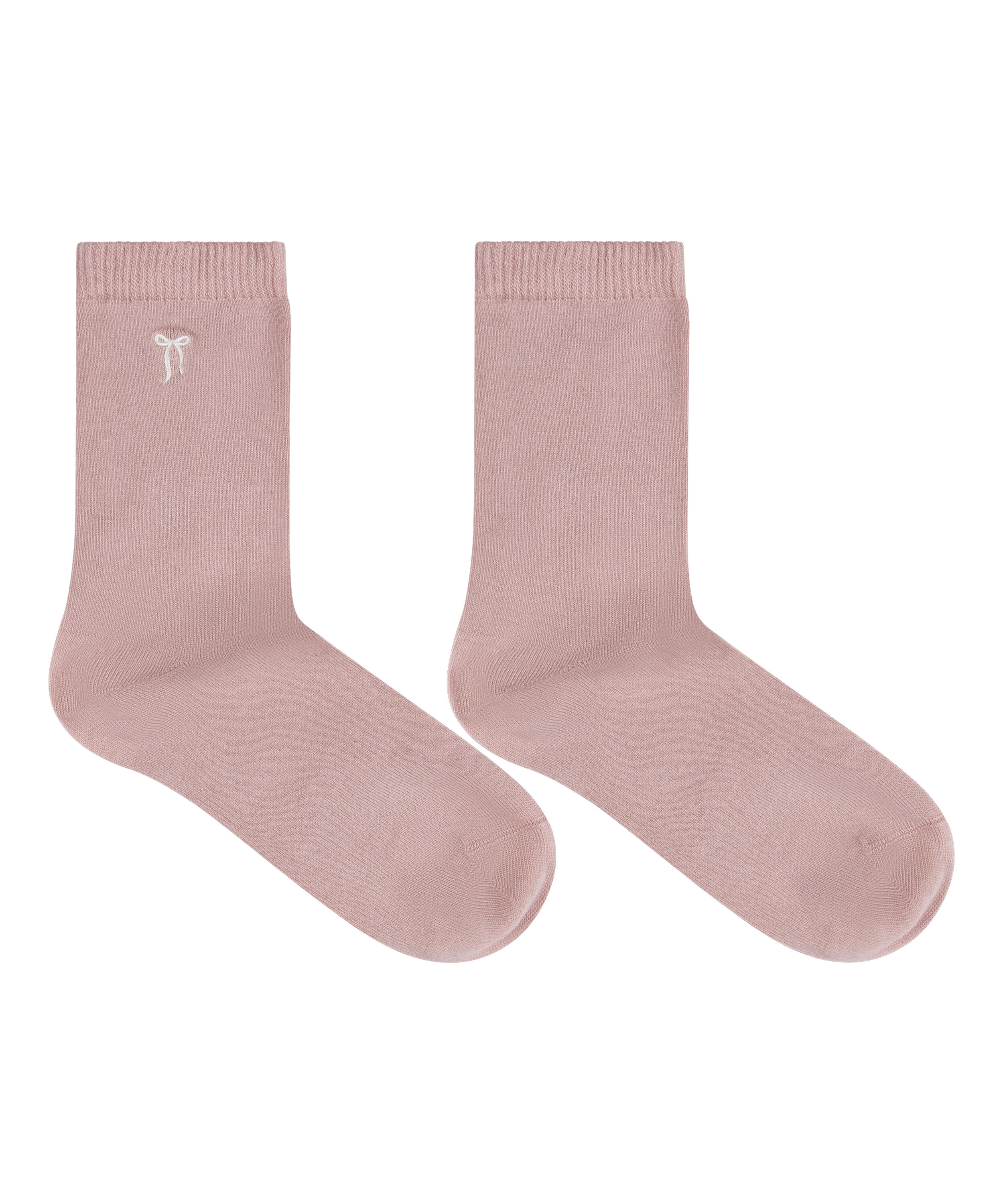 Modal Crew Socks, Pink