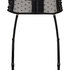 Lulu Suspender belt, Black