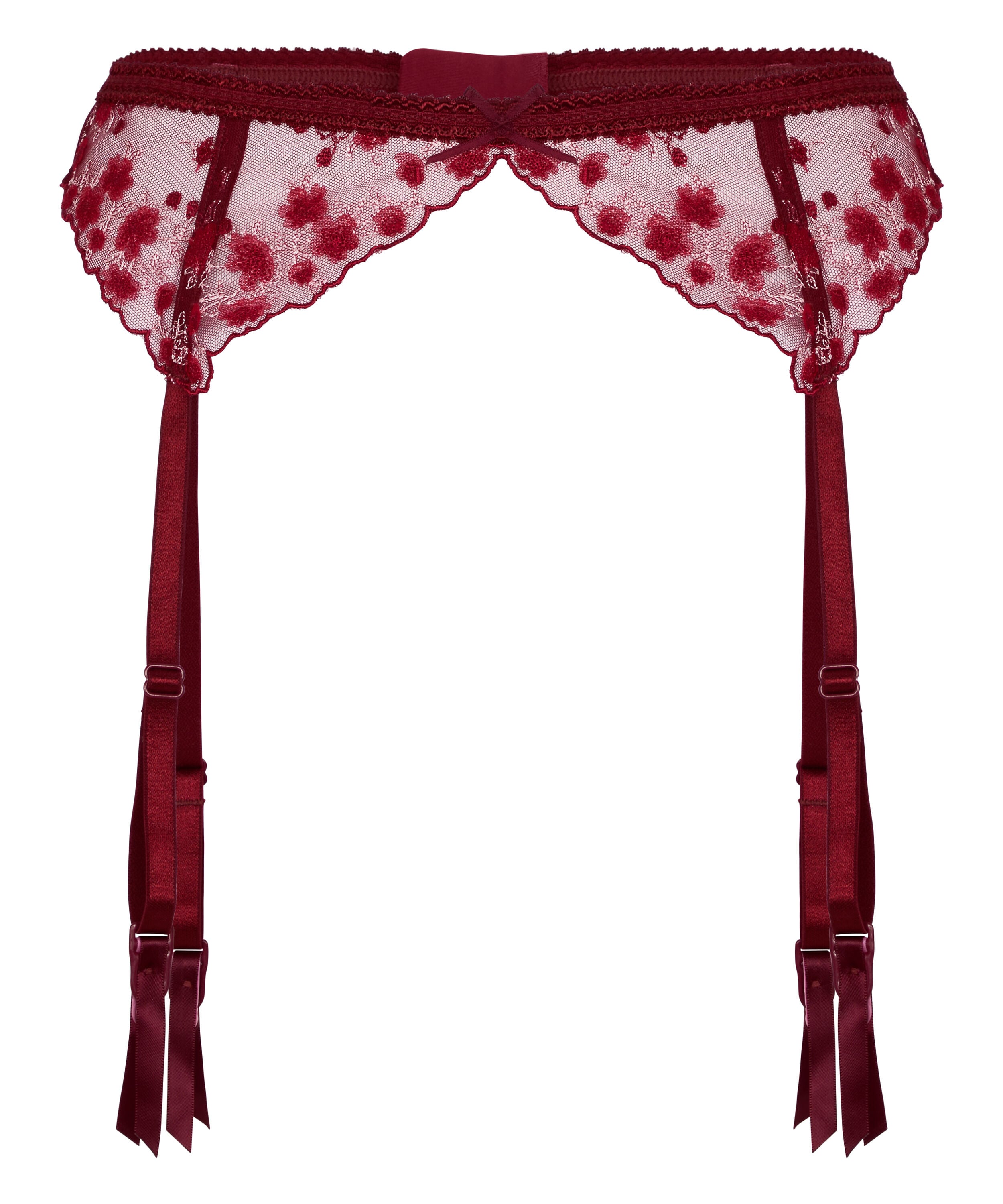 Suspenderbelt Chloe, Red