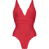 Luxe Shaping Swimsuit, Red