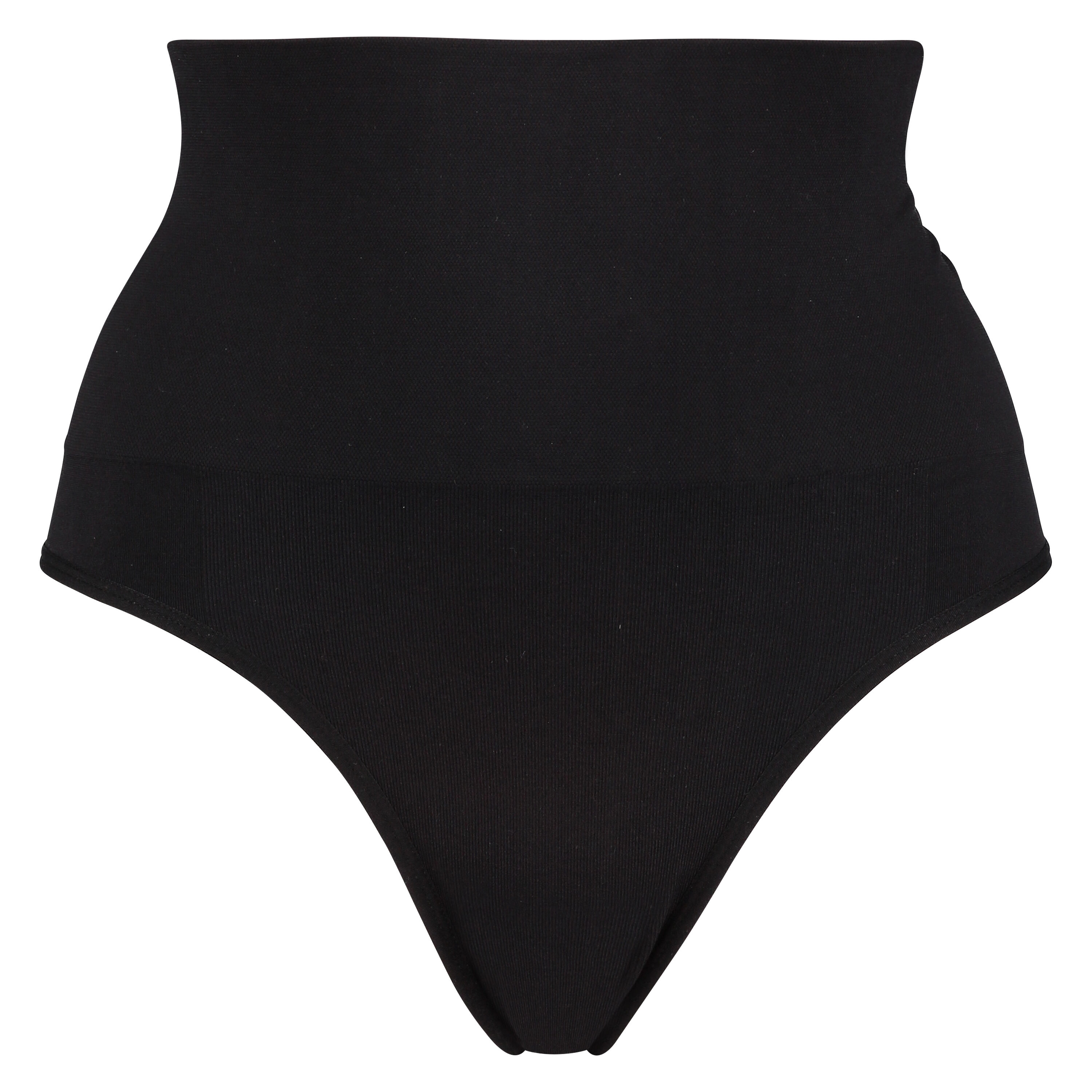 Firming high figure-control thong, Black
