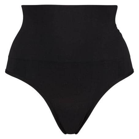 Firming high figure-control thong, Black
