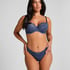 Marine Non-Padded Underwired Bra, Blue