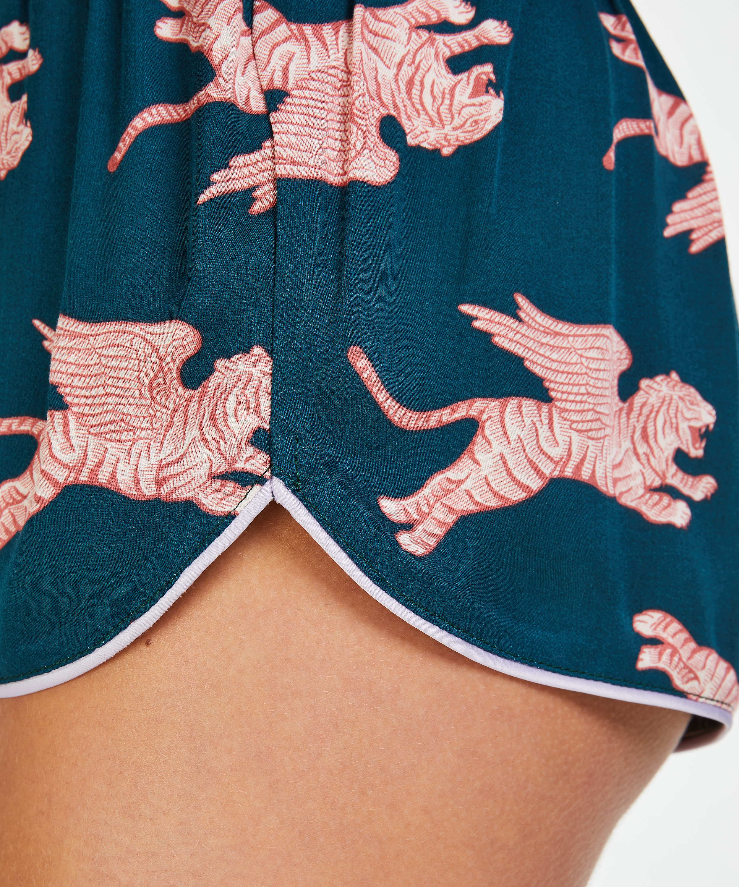 Woven Shorts, Blue, main