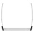 Transparent Back Padded Strapless Underwired Push-Up Bra, Black