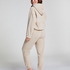 Snuggle Hoodie Fleece, Beige
