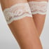 Stay Ups 15 Denier Lace, White