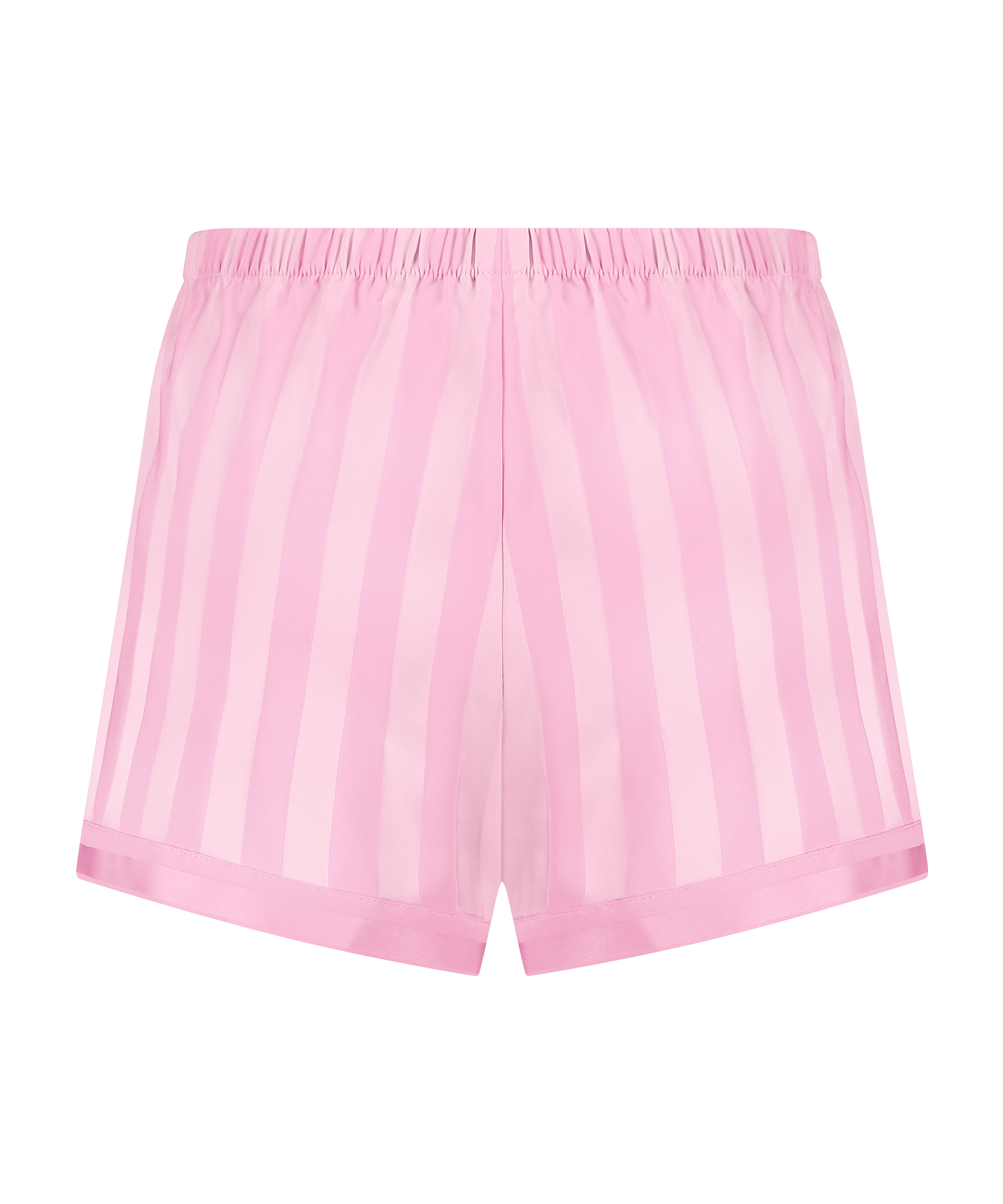 Satin pyjama shorts, Pink, main