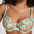 Non-Padded Underwired Bra Bearice , Green