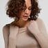 super soft Boatneck Shirt with Cashmere, Gray