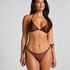 Kallua Triangle Bikini Top, Brown