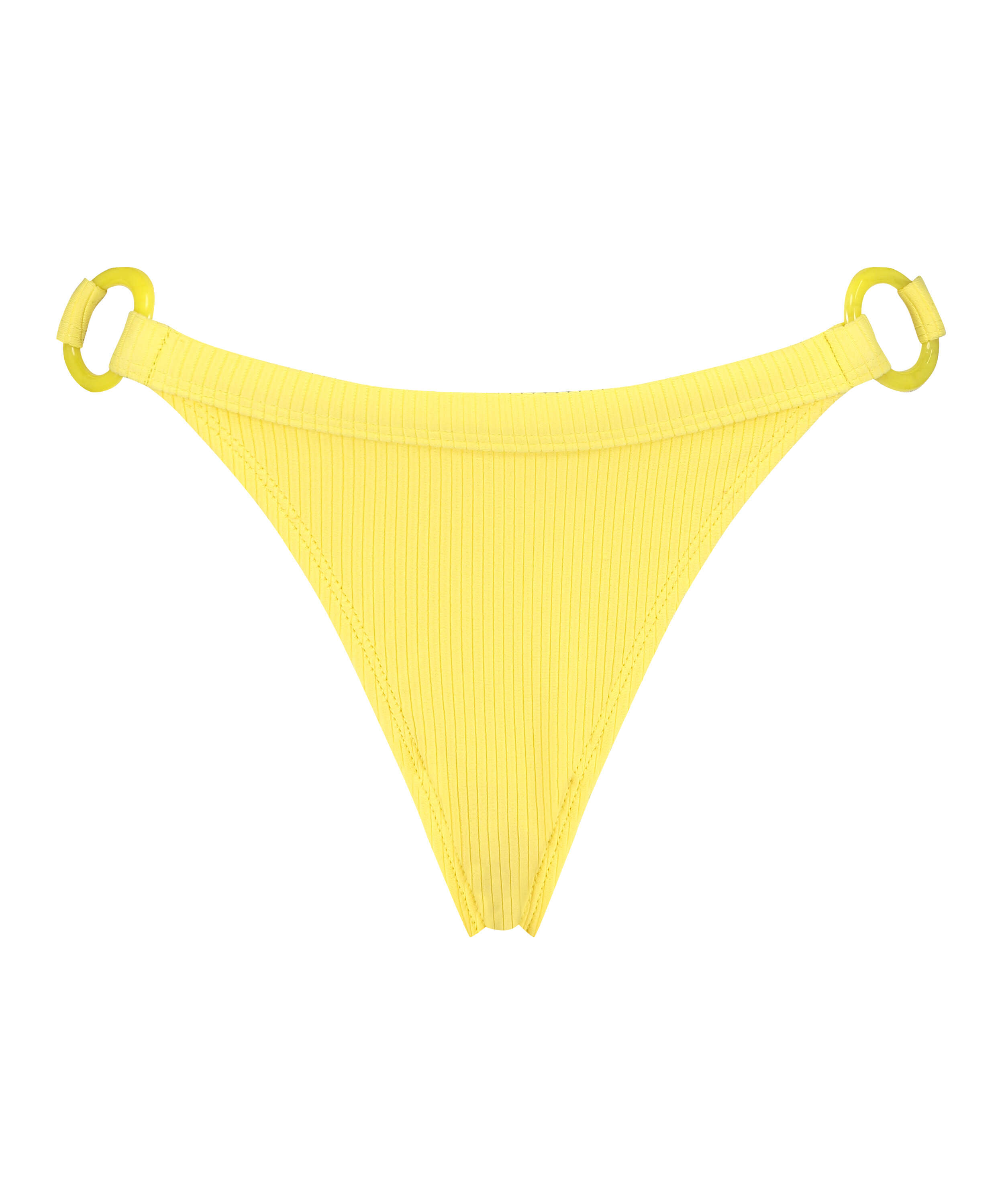 High-cut bikini bottoms Lana, Yellow, main
