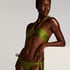Holbox Cheeky Tanga Bikini Bottoms, Green