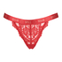 Cinnamon Extra Low Rise Thong, Red
