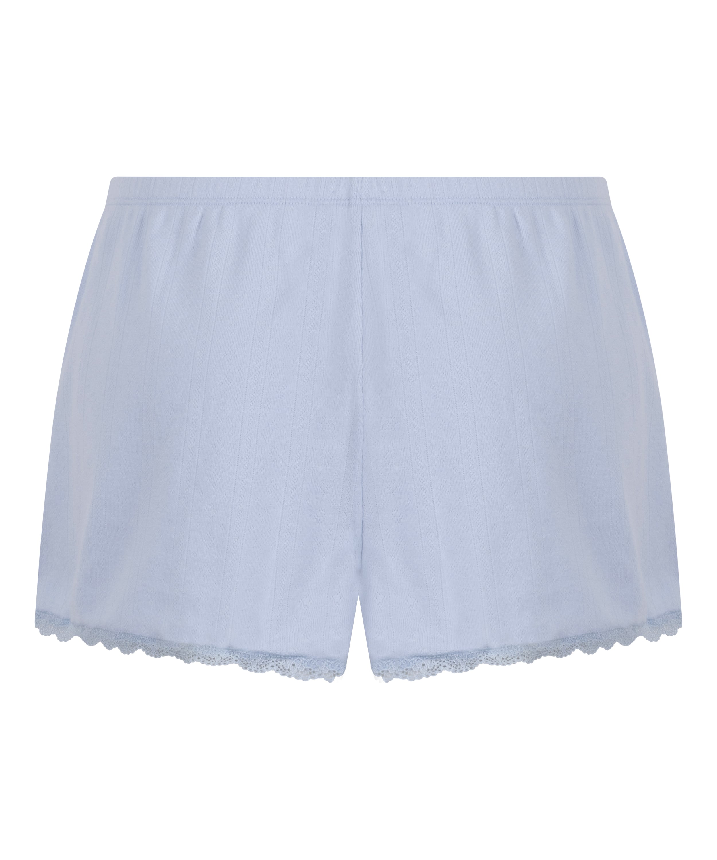 Pointelle Shorts, Blue, main
