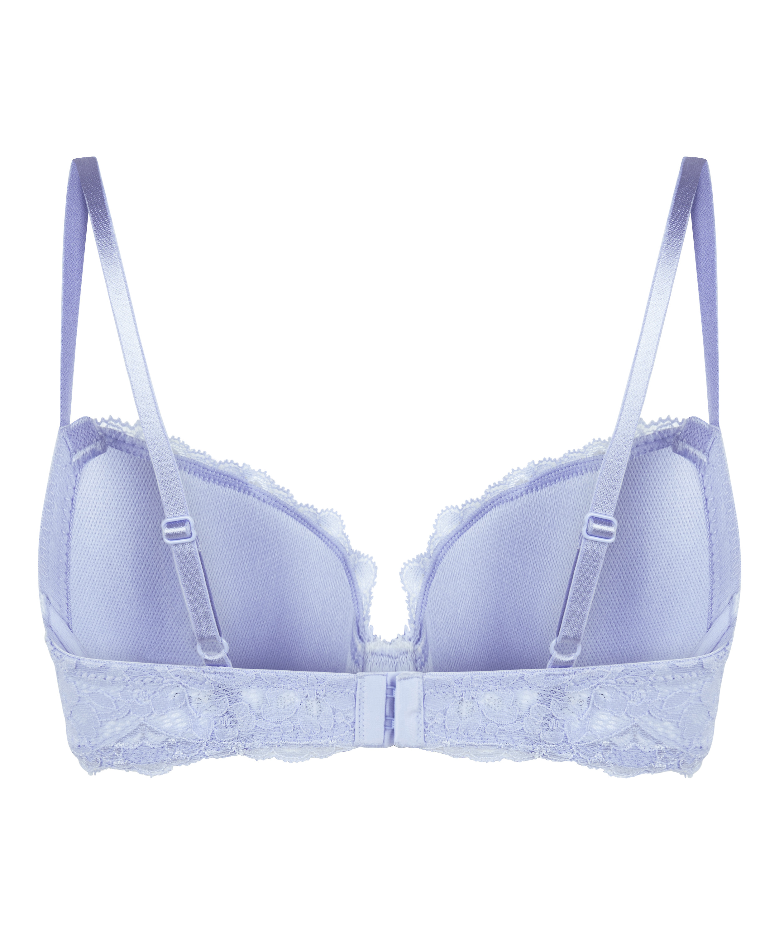 Marine Padded Underwired Bra, Purple, main