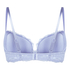 Marine Padded Underwired Bra, Purple