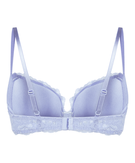 Marine Padded Underwired Bra, Purple