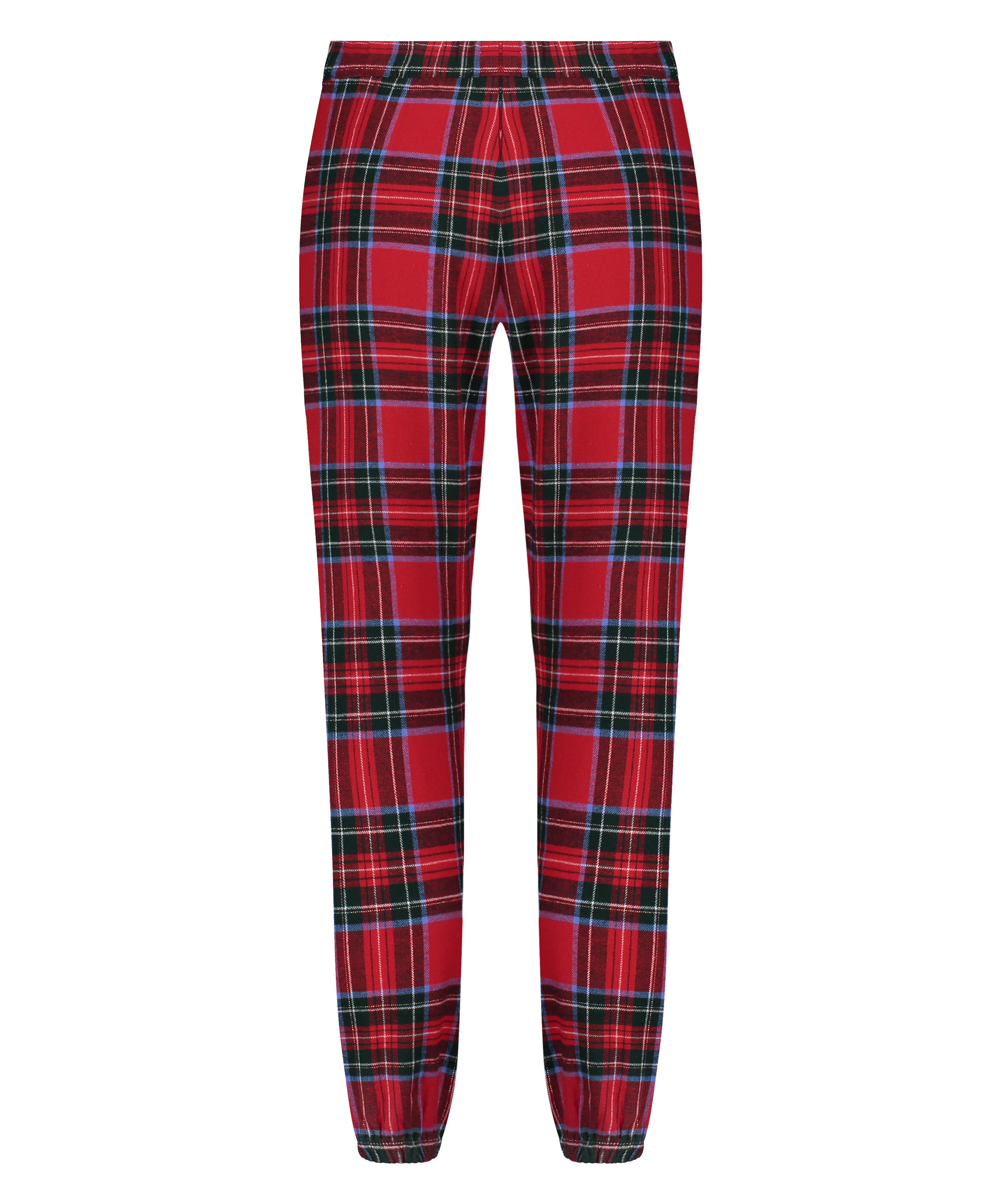 Flannel Pyjama Pants, Red, main