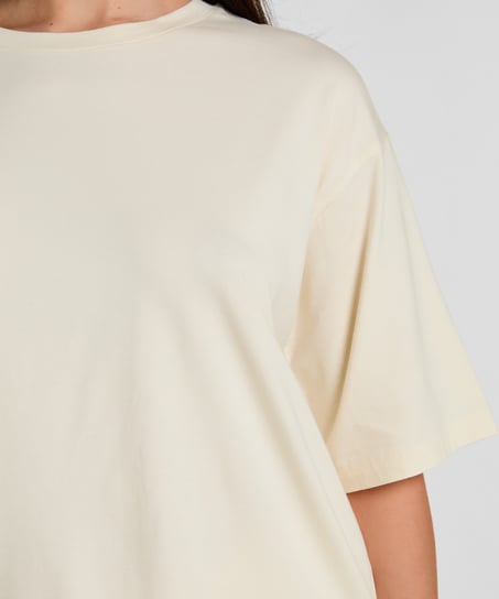 Pyjama Top Loose, White