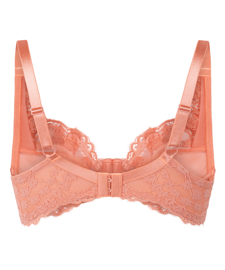 Daisy Non-Padded Underwired Bra, Pink