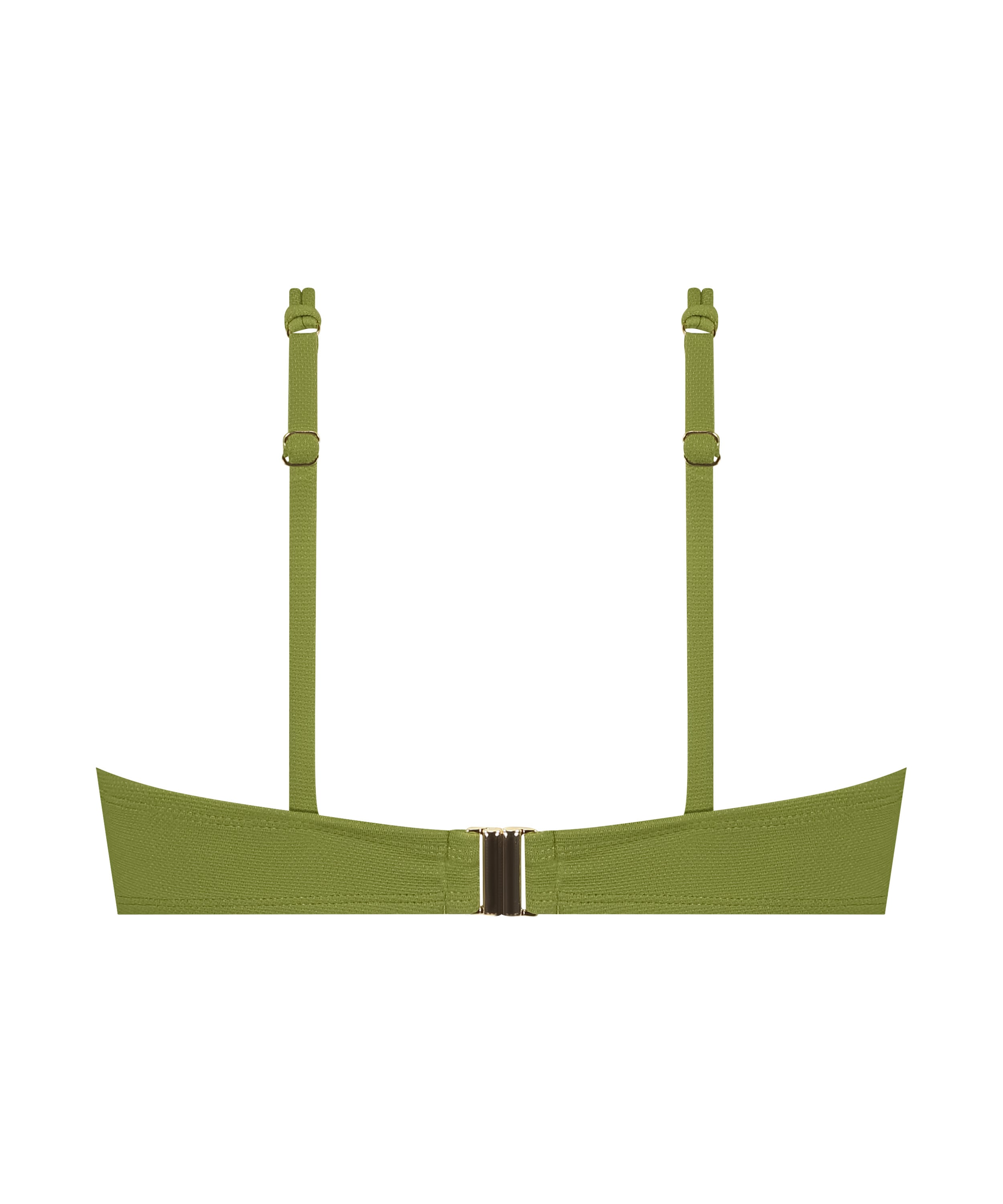 Holbox Bikini Top, Green, main