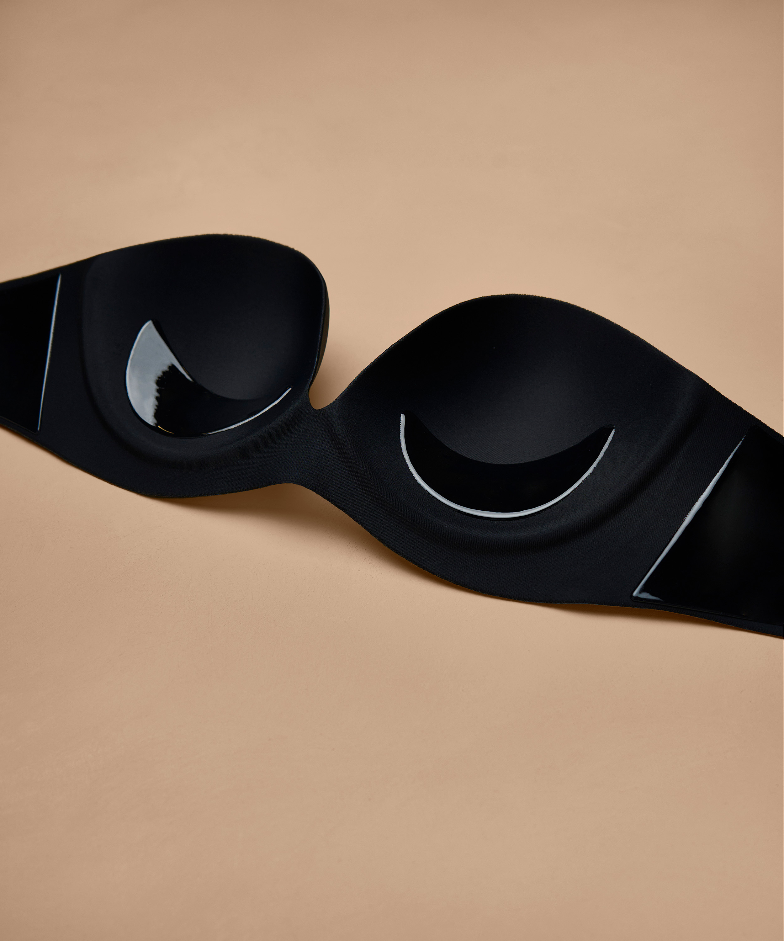 Stick on bra, Black, main