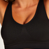 Seamless Crop Top, Black