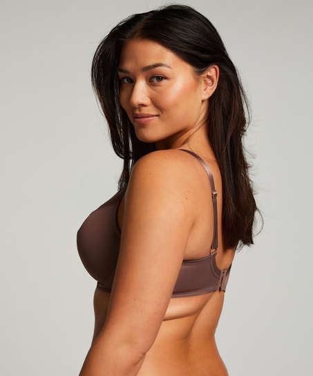 Nina Non-Padded Underwired Minimizer Bra, Brown