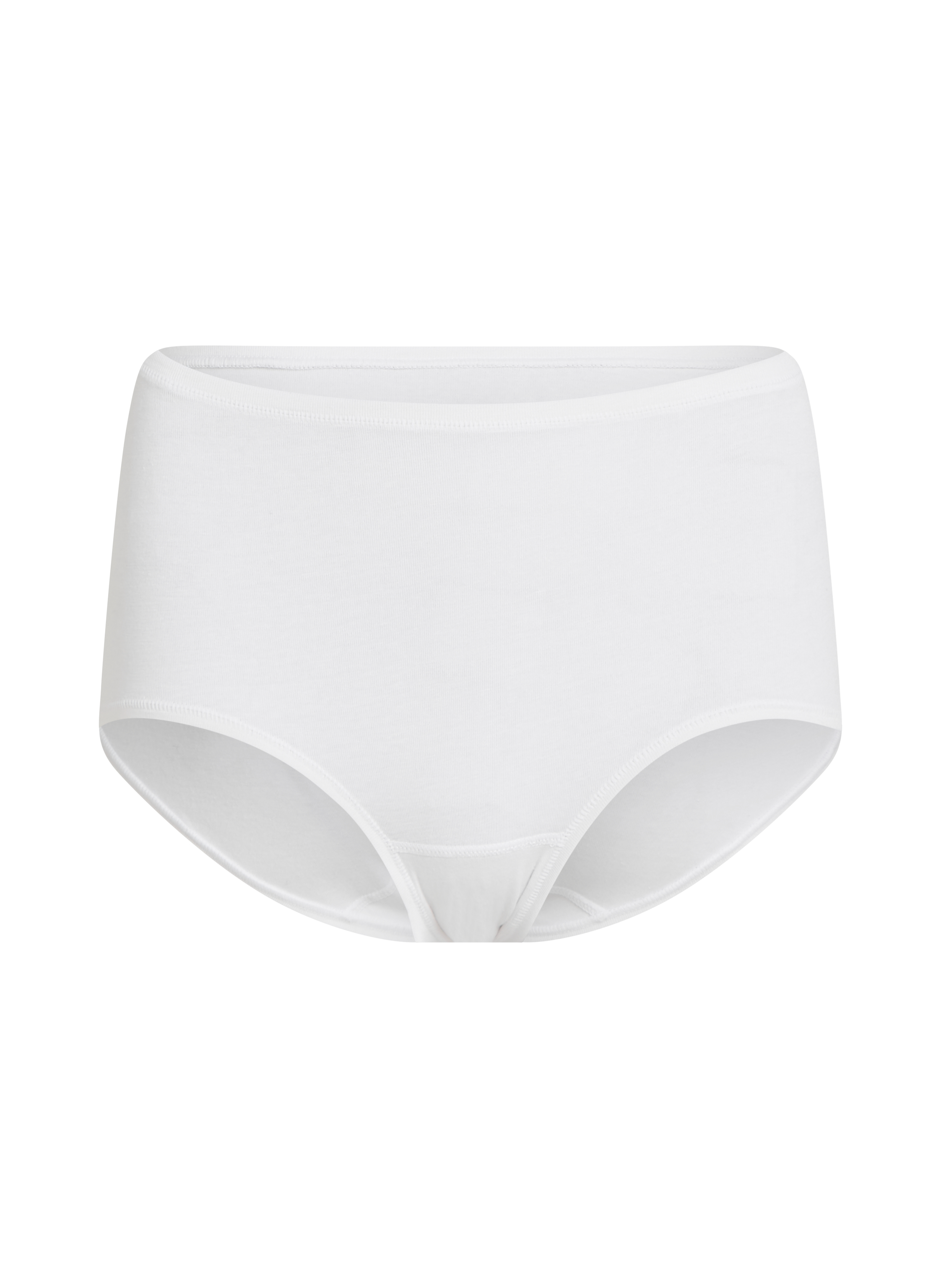 Mid Waisted Knickers Superslip, White, main