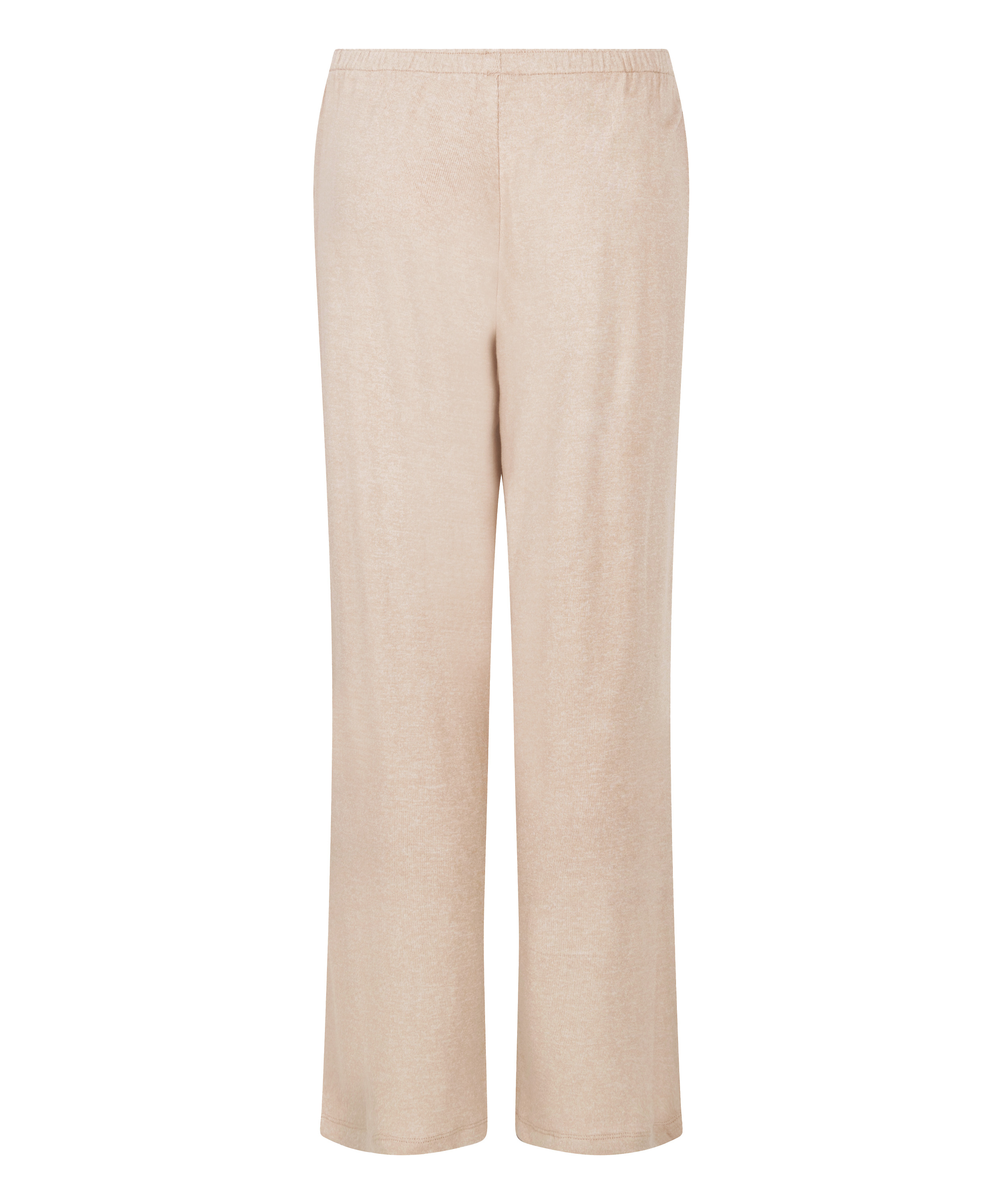 Brushed Jersey Trousers, Beige, main
