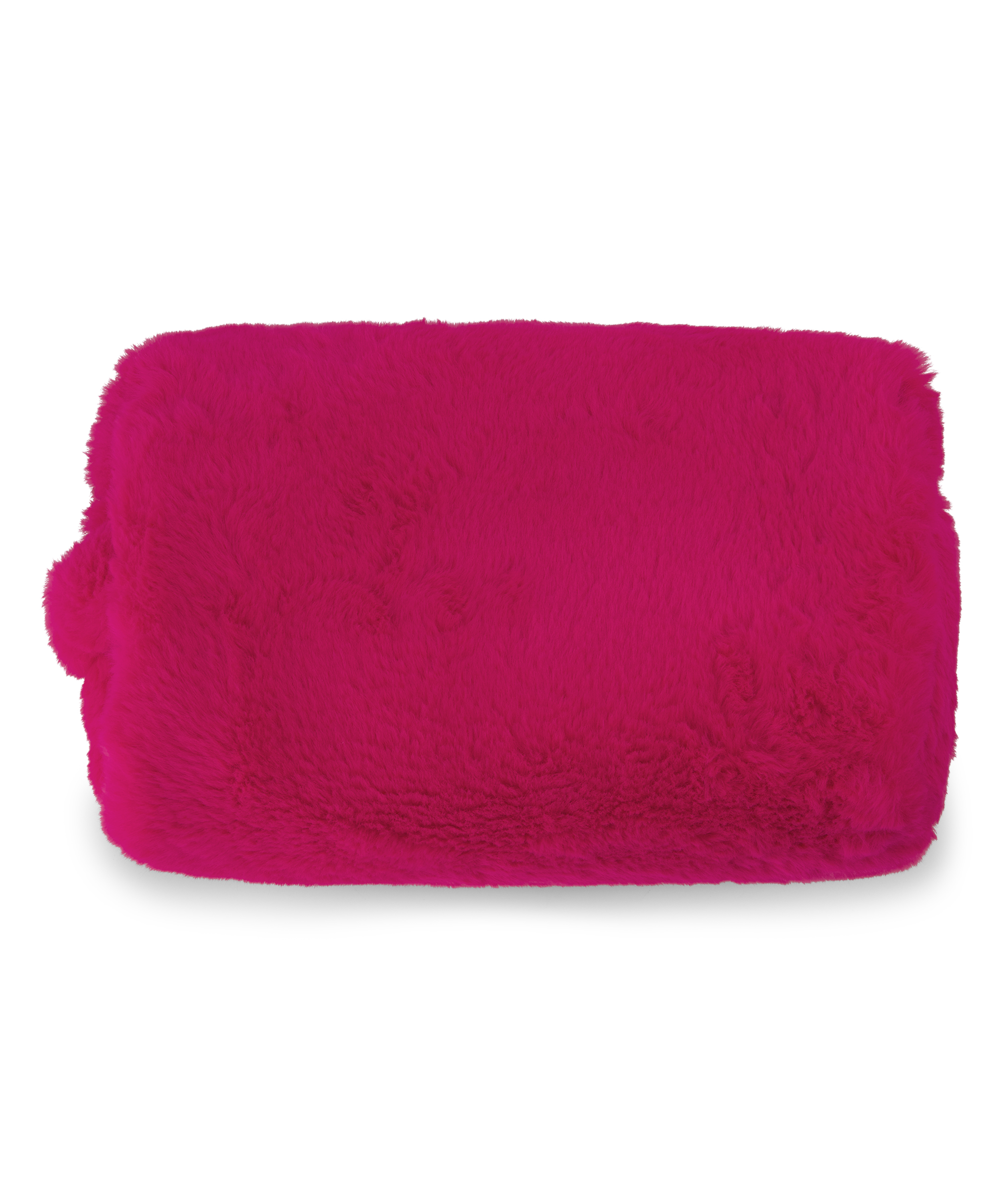 Make-up bag Fake fur, Pink, main