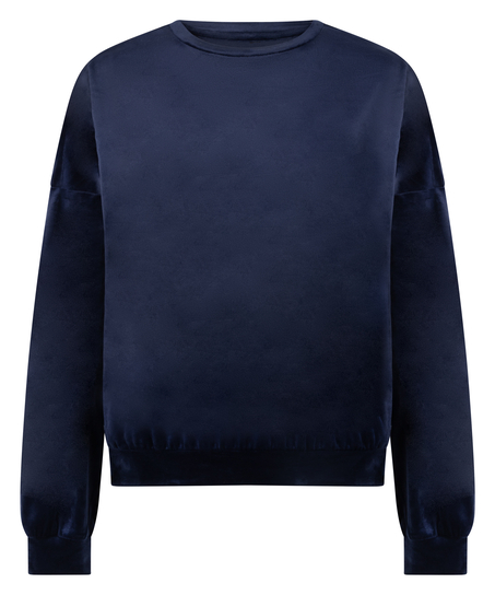 Velours Top, Blue