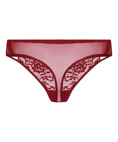 Valencia Brazilian Shorts, Red