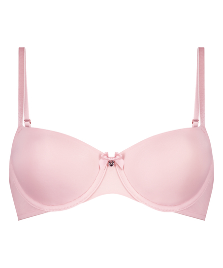 Demi Padded Underwired Bra, Pink