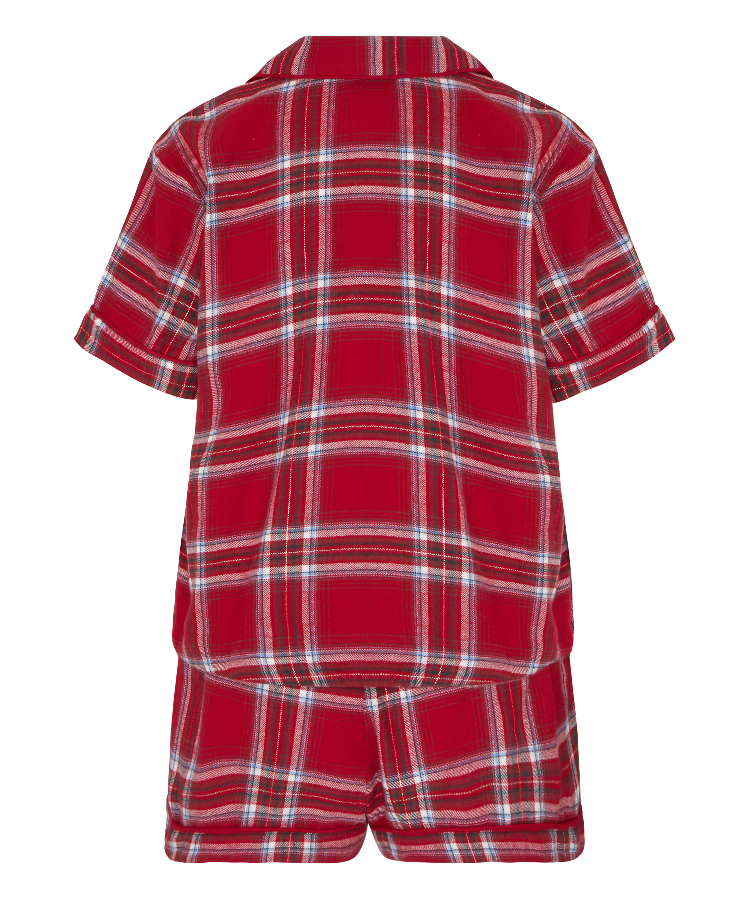 Twill pyjama set, Red, main