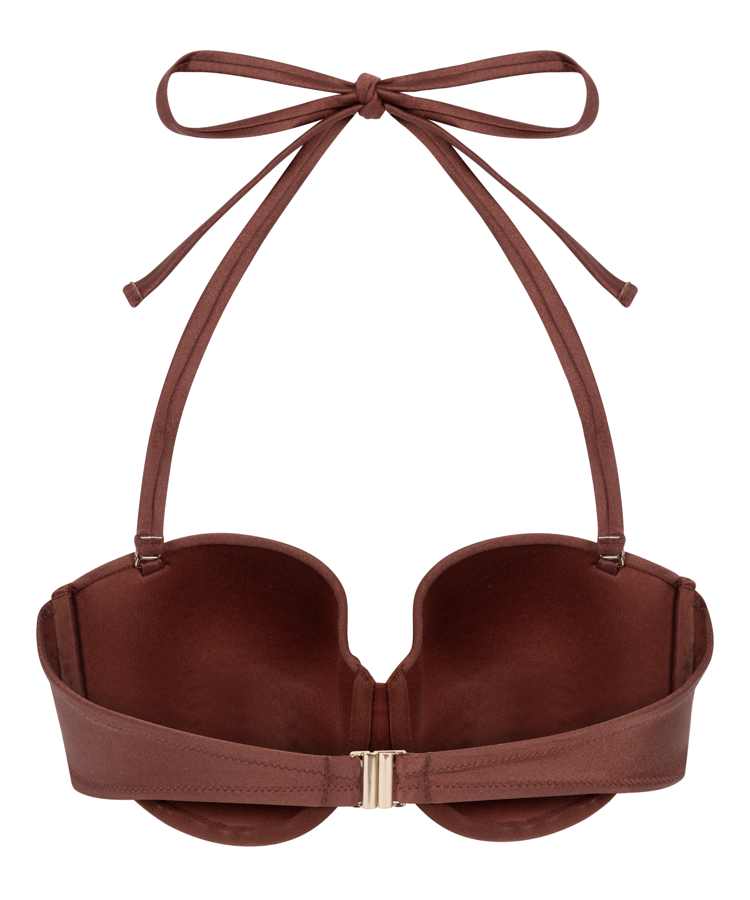 Dune Bandeau Bikini Top, Red, main