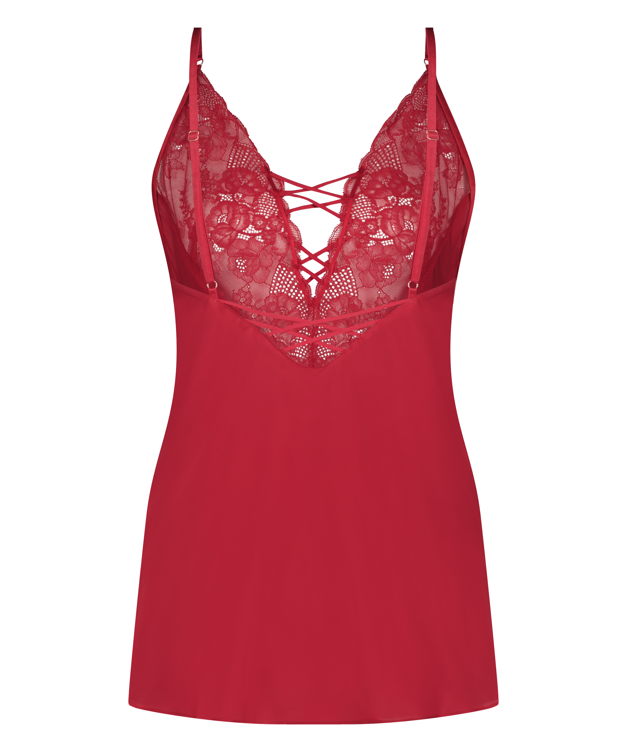 Kaely Slip Dress, Red, main