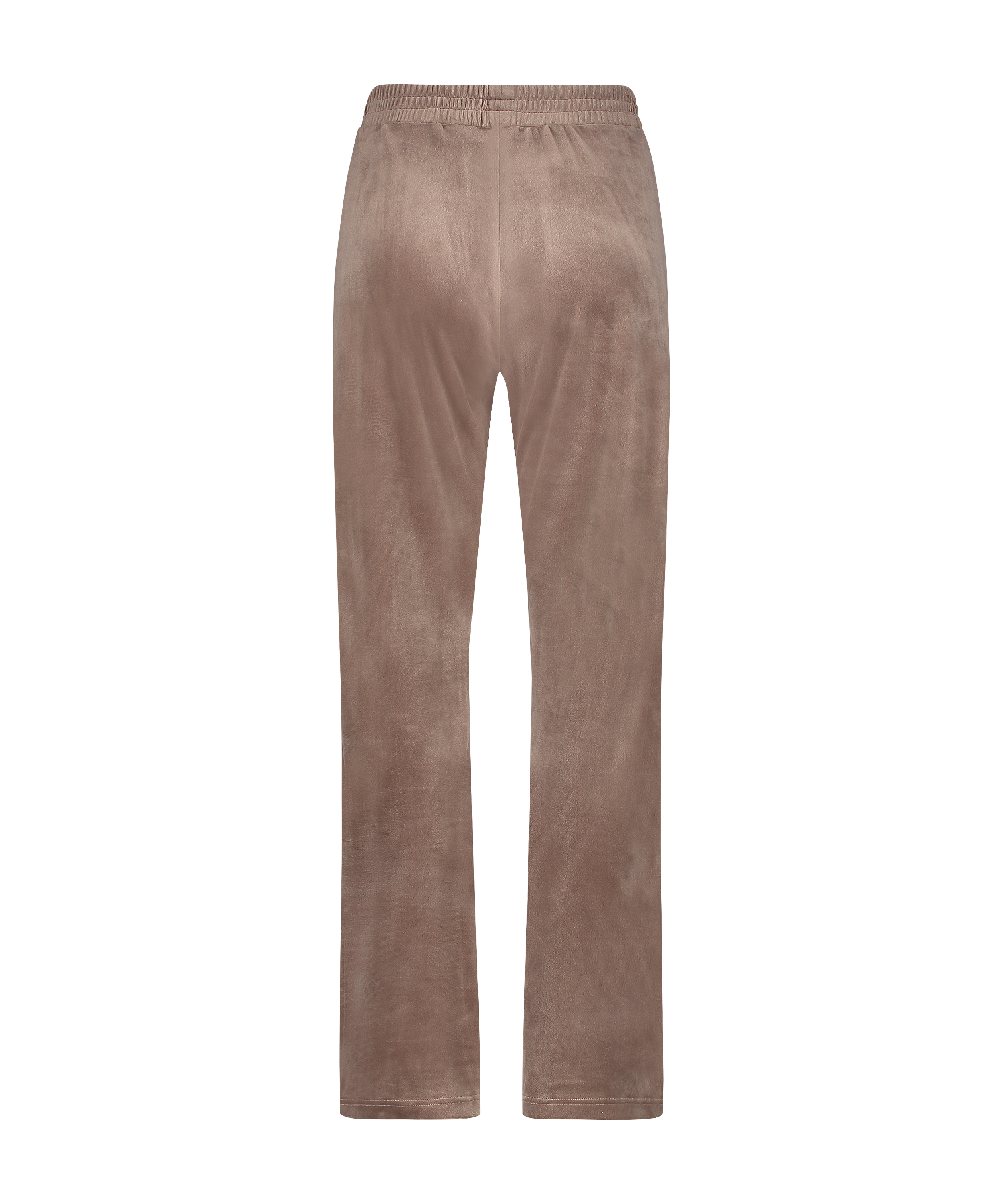 Velour Joggers, Brown, main