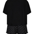 Short Pyjama Set, Black