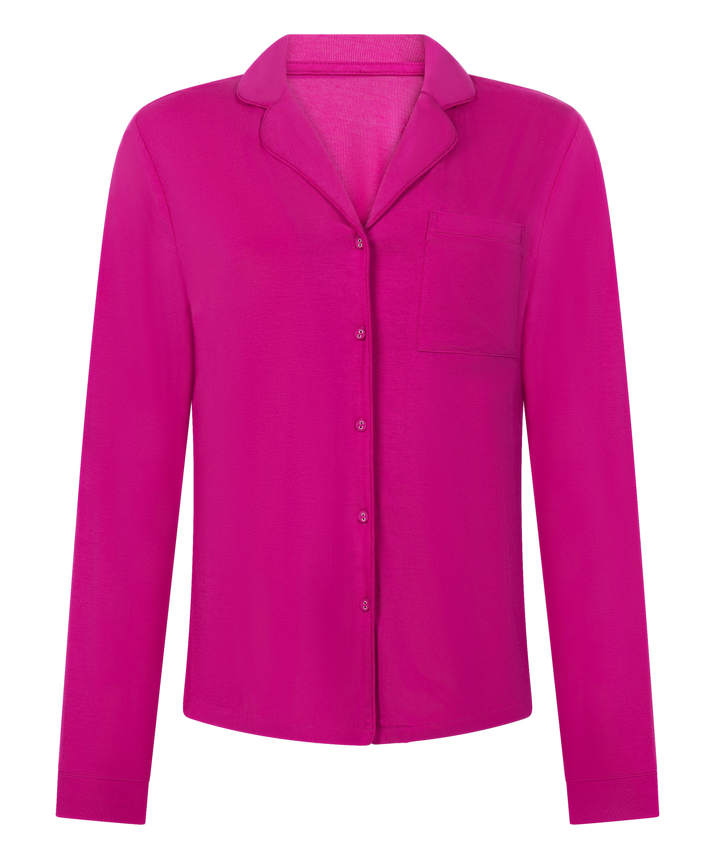 Essential Jersey Long-Sleeved Jacket, Pink, main