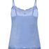 Velours Lace Cami Top, Blue