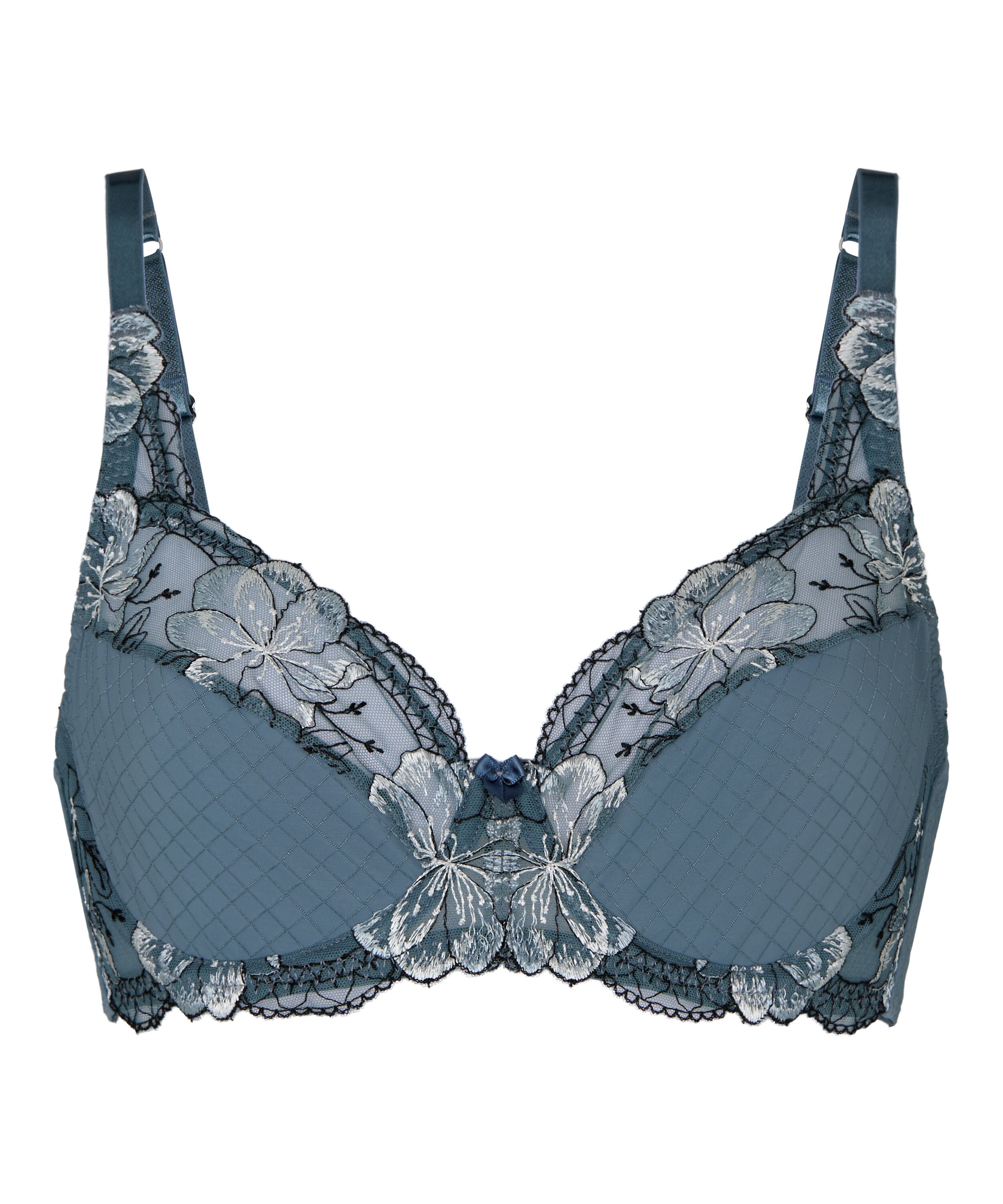 Non-Padded Underwired Bra Helena, Blue