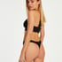Cotton thong, Black