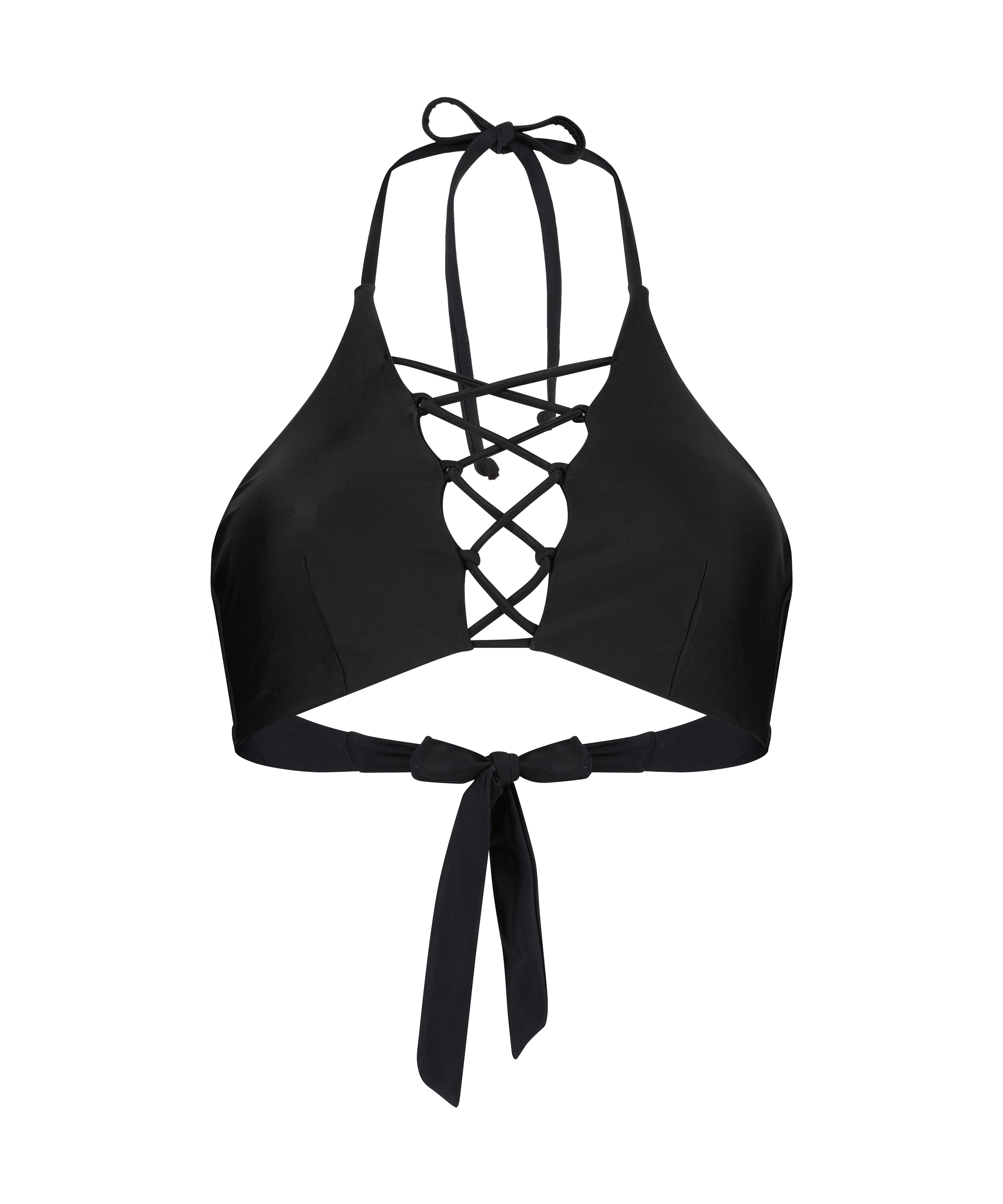 Spicey Crop Top, Black, main