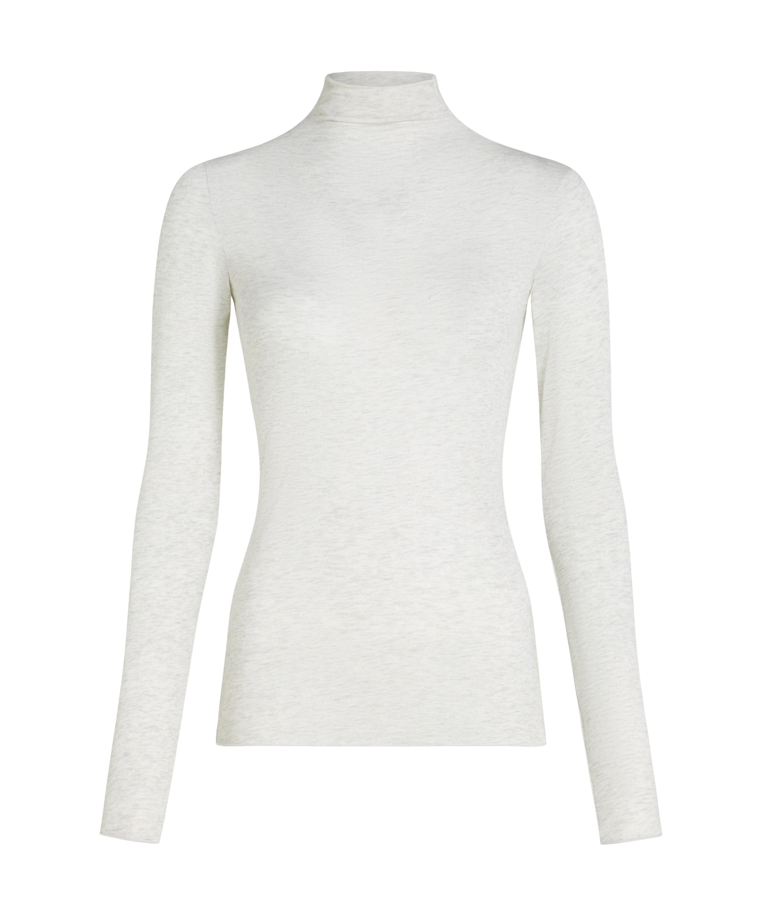 super soft Turtleneck Shirt with Cashmere, Gray, main