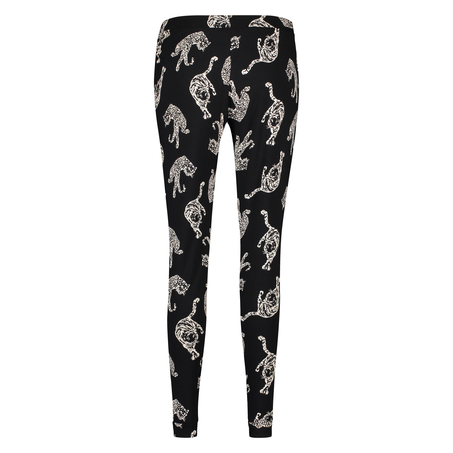 Loose-fitting Pajama Pants, Black