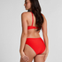 Midi Bikini Bottom Luxe, Red